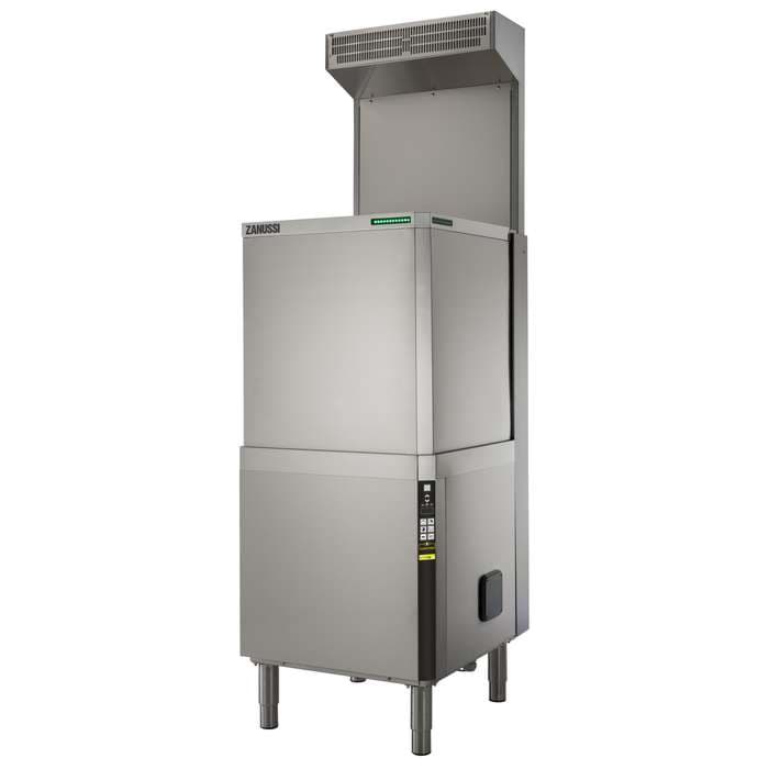 ZANUSSI OTOMATİK GİYOTİN TİP BULAŞIK YIKAMA MAKİNESİ 1.440 TABAK/SAAT GELİŞMİŞ FİLTRELEME SİSTEMLİ resmi