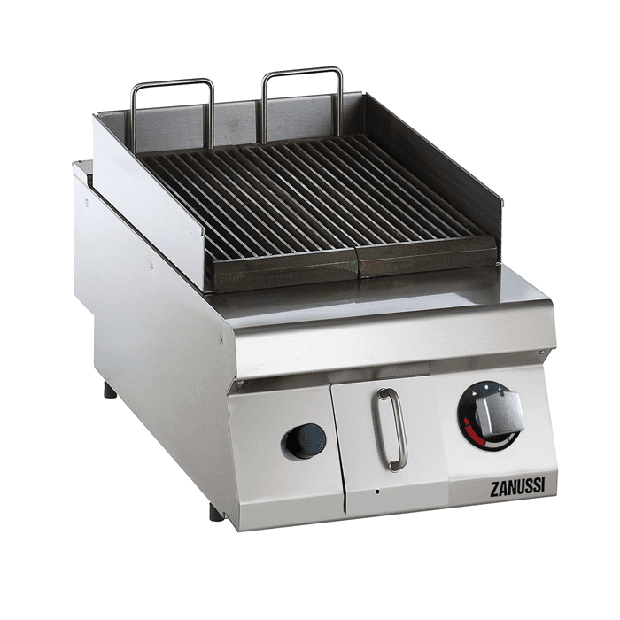 ZANUSSI EVO 700 SERİSİ SET ÜSTÜ GAZLI SULU DÖKÜM POWERGRILL IZGARA KÜÇÜK resmi