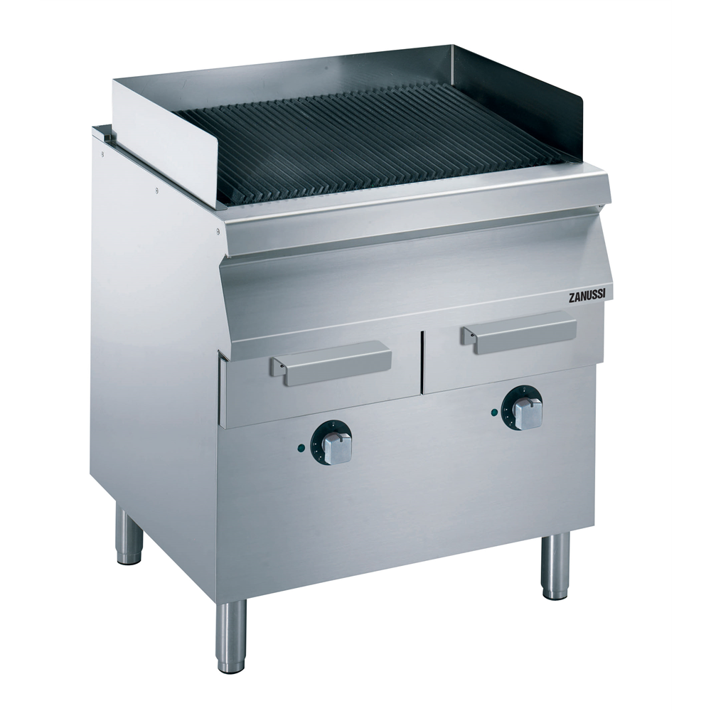 ZANUSSI EVO 700 SERİSİ DÖKÜM IZGARALI DOLAPLI ELEKTRİKLİ BARBEKÜ BÜYÜK resmi