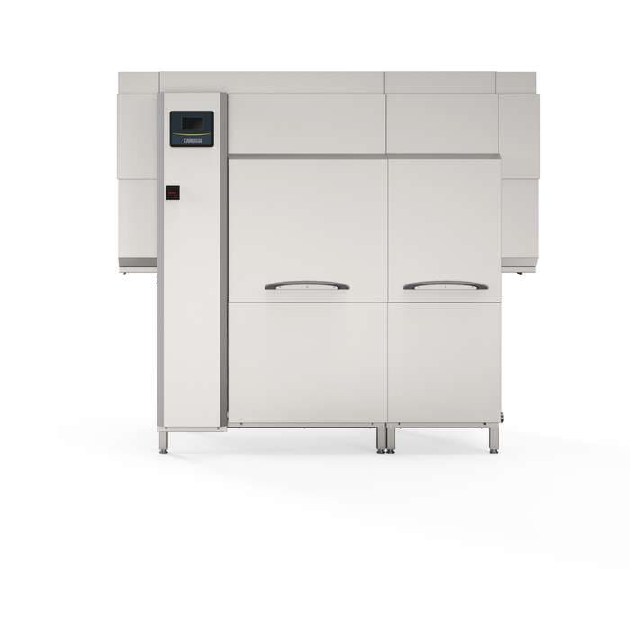 ZANUSSI ÇİFT DURULAMALI KONVEYÖRLÜ BULAŞIK YIKAMA MAKİNESİ 3.600 TABAK/SAAT SAĞDAN SOLA resmi