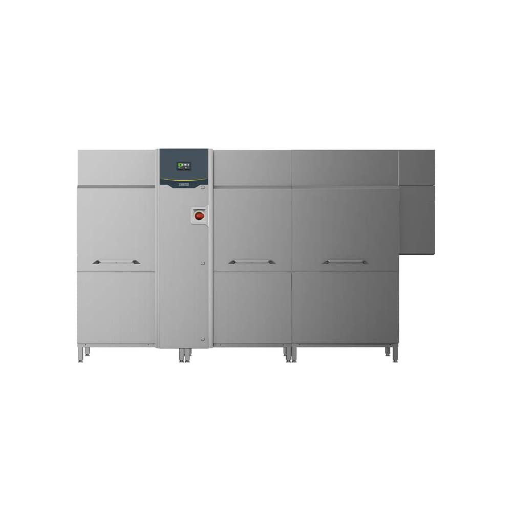 ZANUSSI ÇOKLU DURULAMALI KONVEYÖRLÜ BULAŞIK YIKAMA MAKİNESİ 4.500 TABAK/SAAT SAĞDAN SOLA resmi