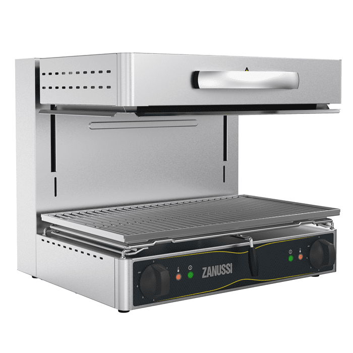 ZANUSSI MANUEL KONTROLLÜ 3 TARAFI AÇIK 60 CM ELEKTRİKLİ SALAMANDER 380V resmi