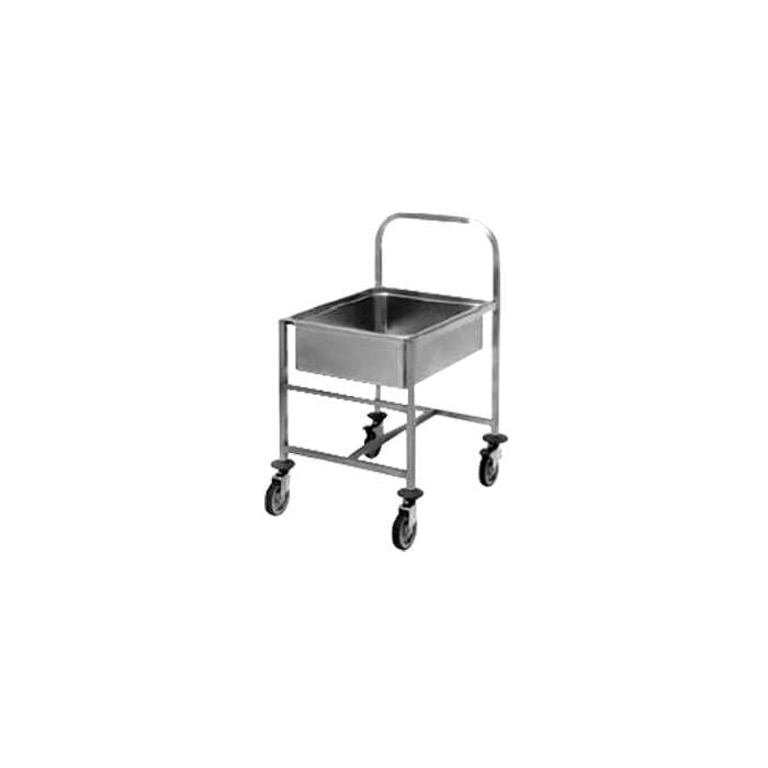 DITO SAMA TR260 İÇİN GN 2/1 PASLANMAZ ÇELİK ARABA resmi