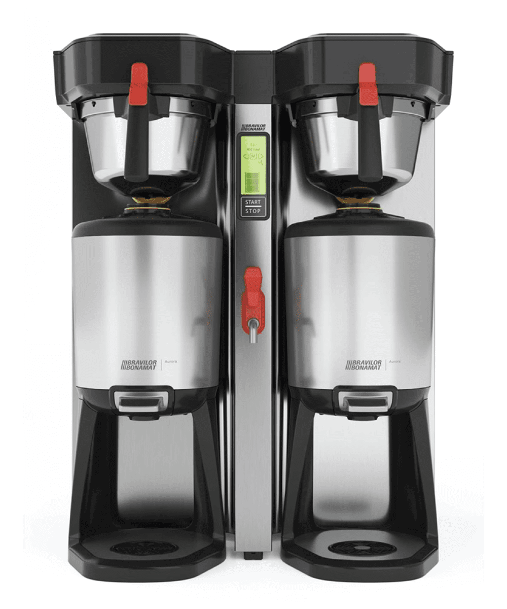 BRAVILOR BONAMAT AURORA TWIN HIGH (TWH) FİLTRE KAHVE MAKİNESİ VE SU ISITICI resmi