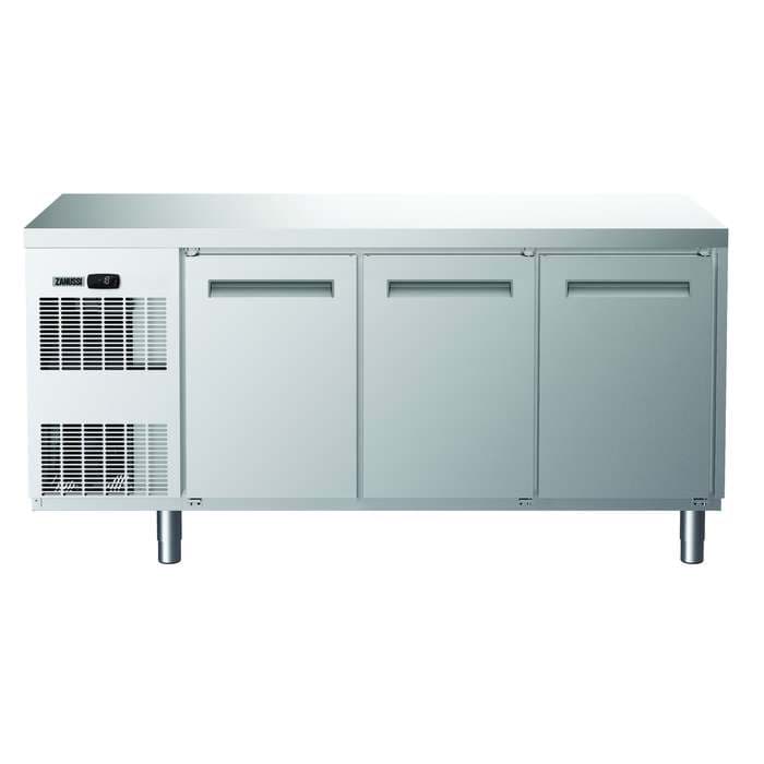 ZANUSSI NPT ACTIVE AU SERİSİ 3 KAPILI ÜSTÜ DÜZ TEZGAH TİP DERİN DONDURUCU resmi