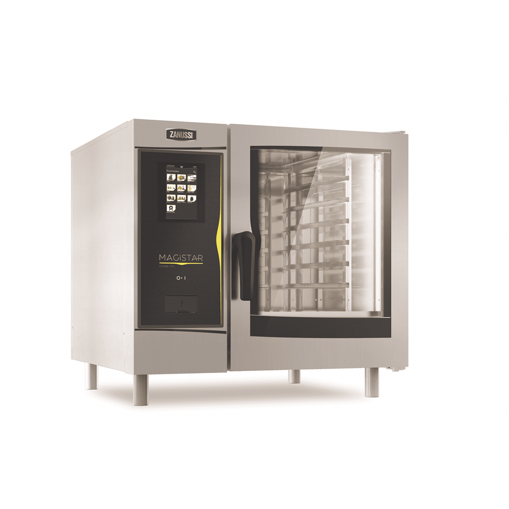 ZANUSSI MAGİSTAR TS BOYLERLİ DOKUNMATİK EKRANLI DOĞALGAZLI GASTRONORM KOMBİ FIRIN resmi