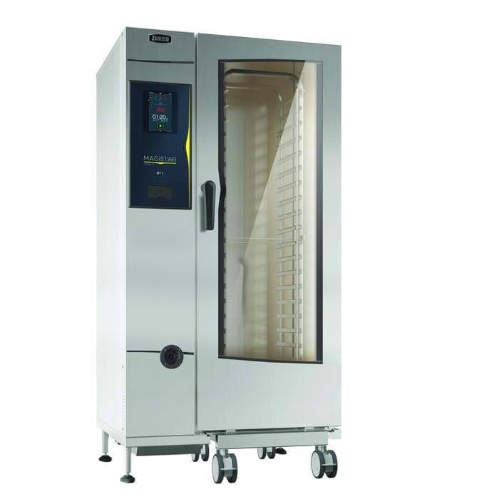 ZANUSSI MAGİSTAR TI KONVEKSİYON NEMLENDİRMELİ DOKUNMATİK EKRANLI LPG'Lİ GASTRONORM FIRIN resmi
