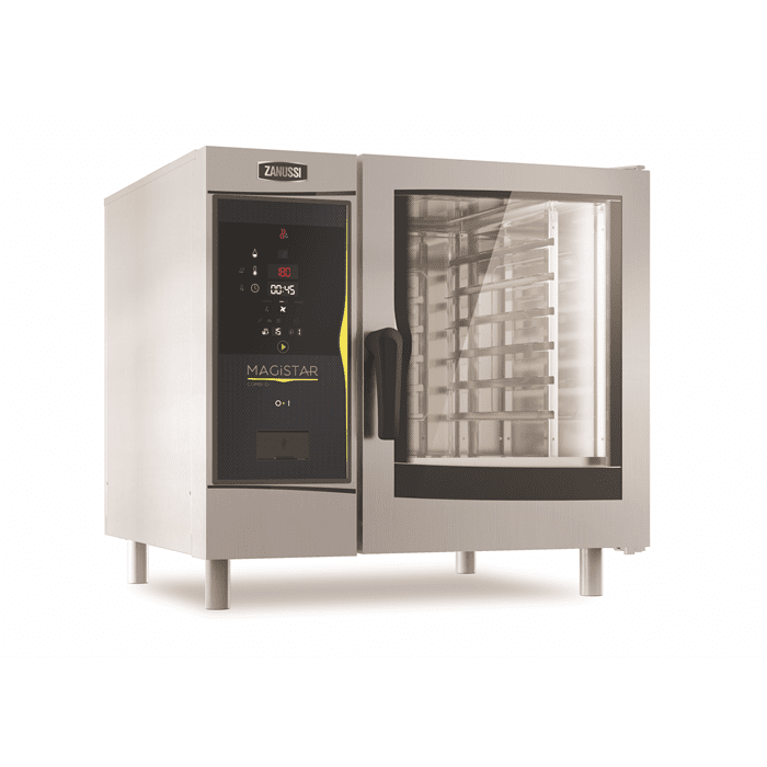 ZANUSSI MAGİSTAR DI KONVEKSİYON NEMLENDİRMELİ DİJİTAL KONTROLLÜ LPG'Lİ GASTRONORM FIRIN resmi